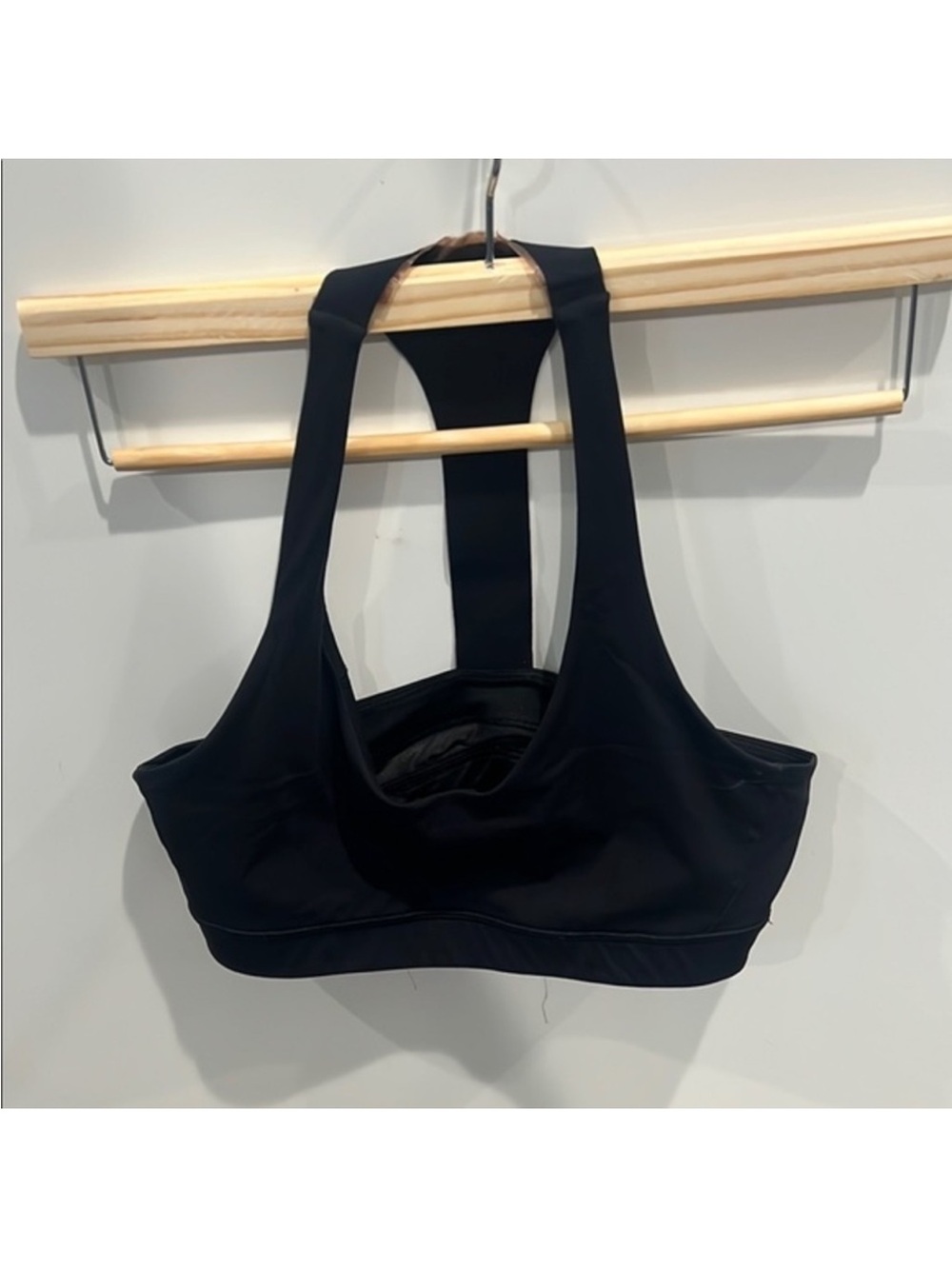 lululemon athletica Black Racerback Sports Bra